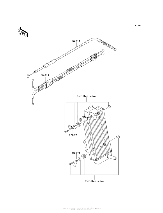  Тросы управления