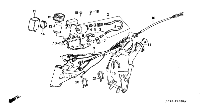 Wire harness/ ignition coil