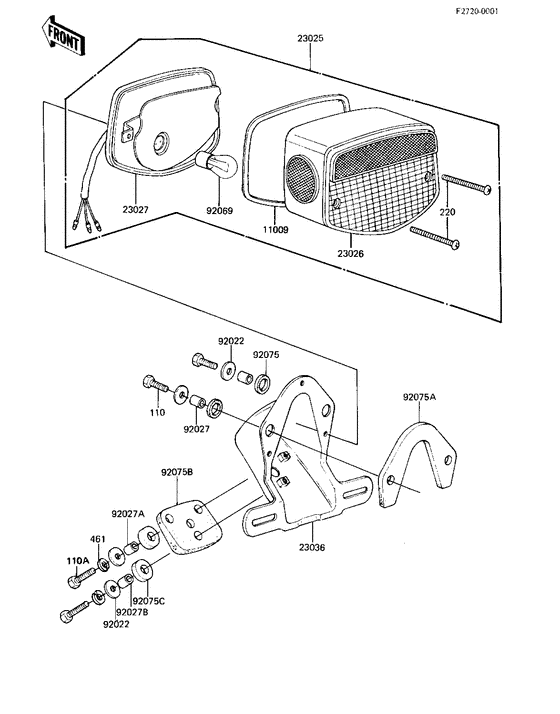 Taillight unit ass`y