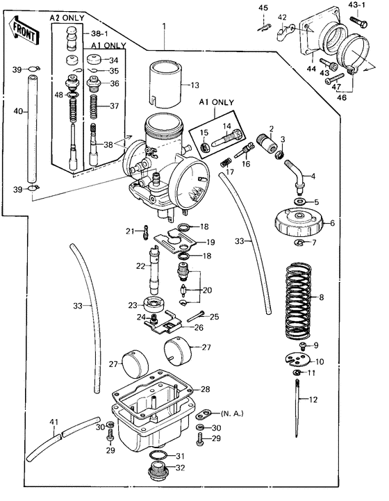 Carburetor assy