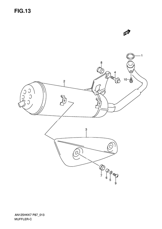 Muffler comp
