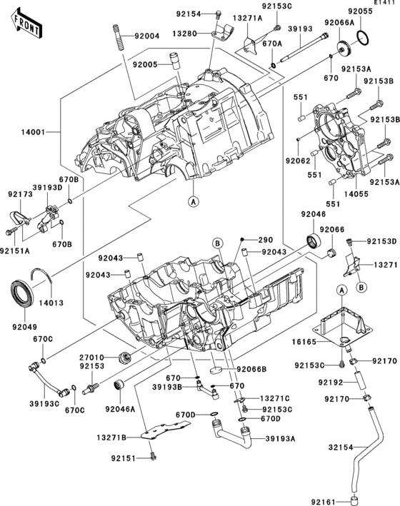 Crankcase(1/2)