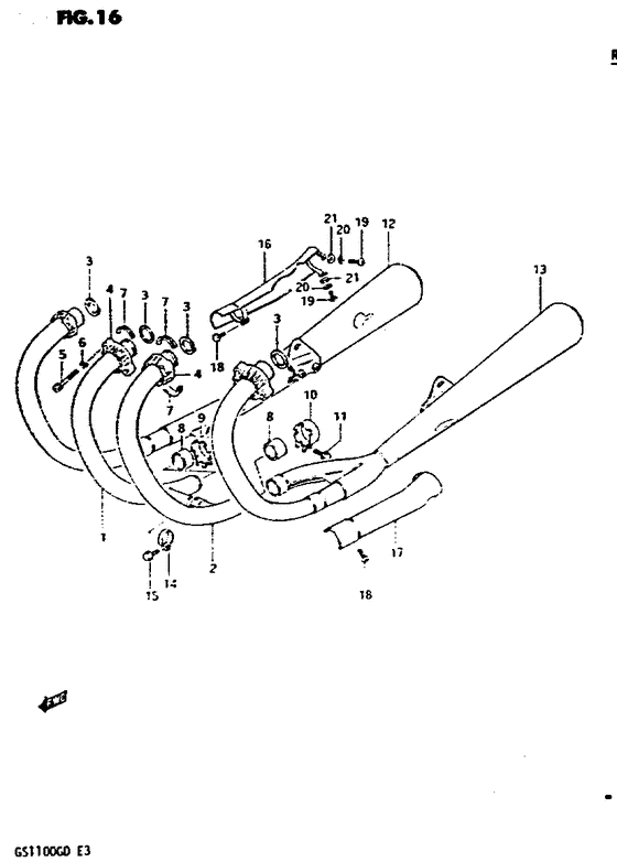Muffler comp