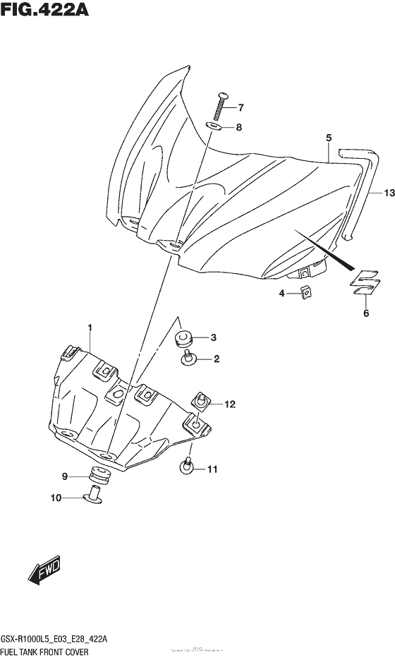 Fuel Tank Front Cover
