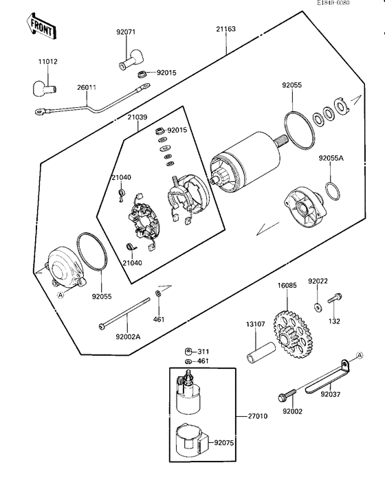 ZG1000 Стартер