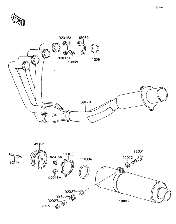 Muffler comp