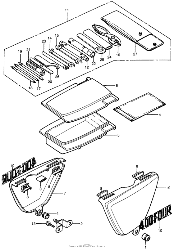 Side cover + tools