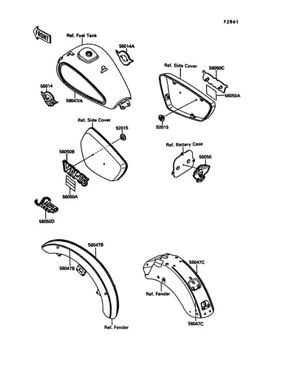 VN1500 Наклейки