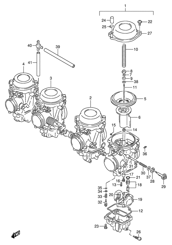 Carburetor assy