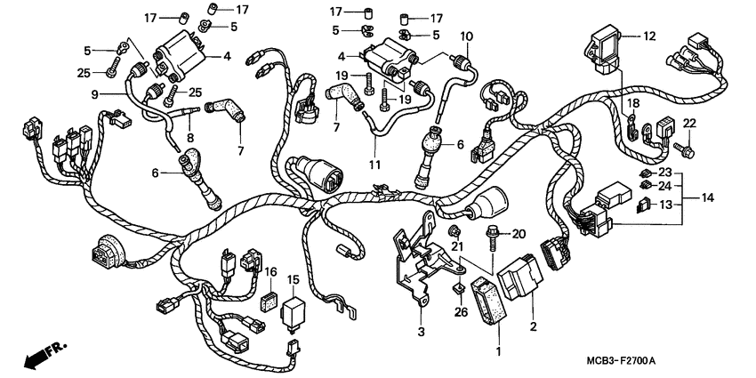 Harness wire