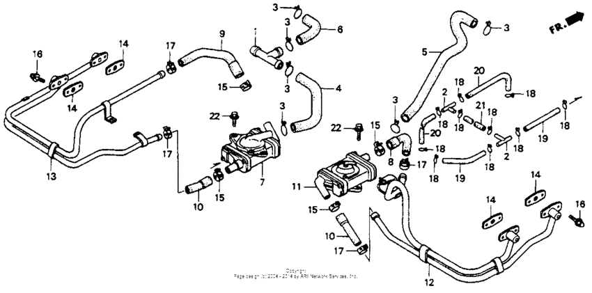 ST1100 Воздушный клапан всасывания
