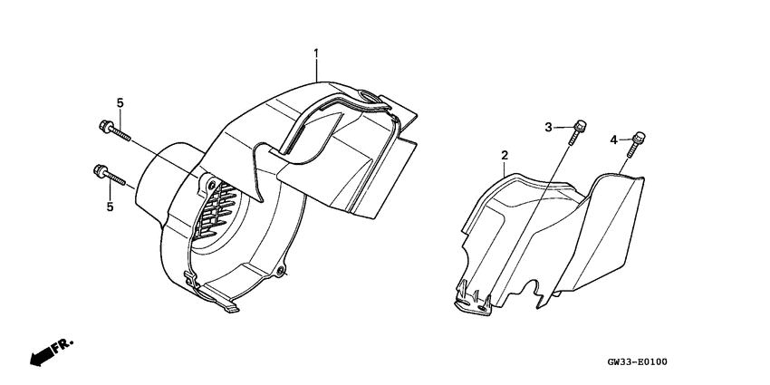 NH90 Fan cover / shroud