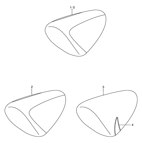 TL1000 Seat tail box