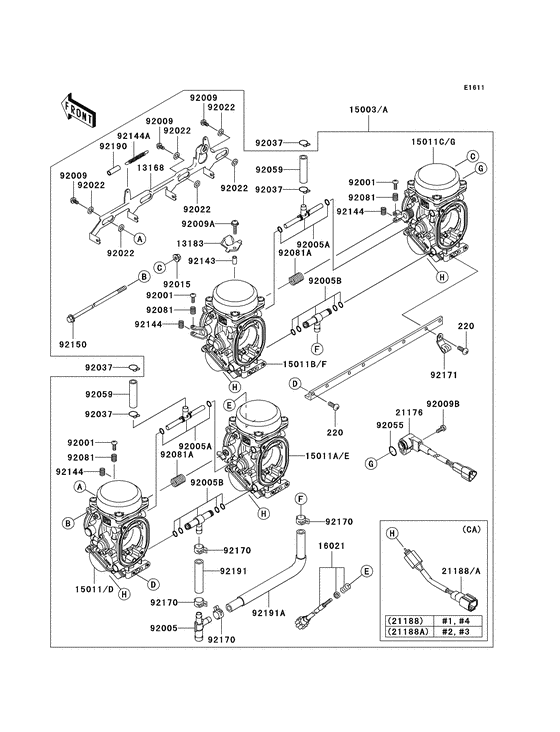 Carburetor assy