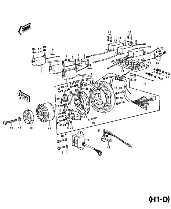 Ignition/generator/regulator