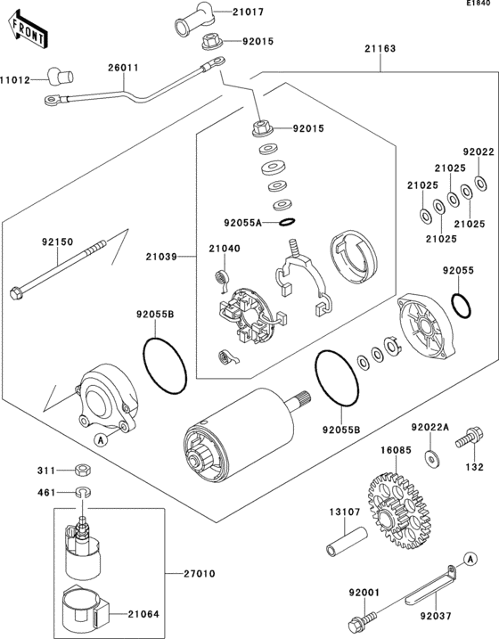 ZG1000 Стартер