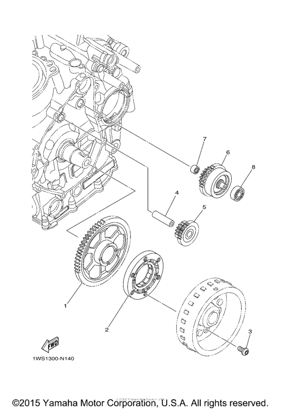 FZ07FCR Стартер