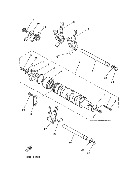 RZ350 ｼﾌﾄｶﾑ. ﾌｵｰｸ