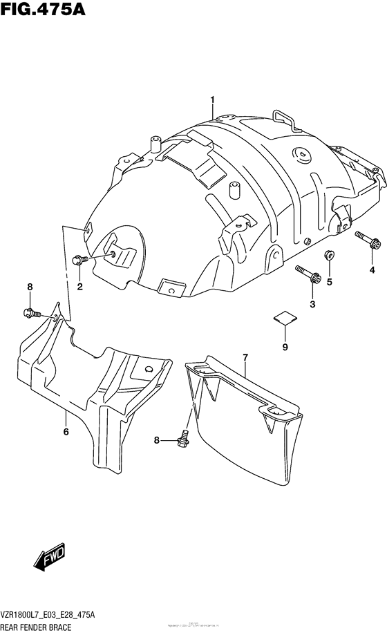Rear Fender Brace