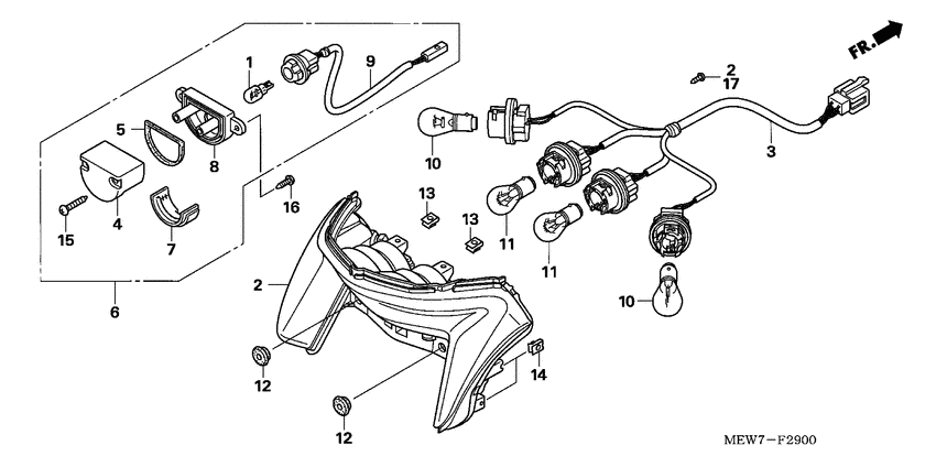 Taillight unit ass`y