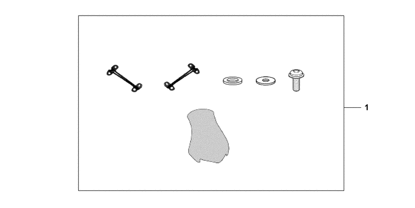 CBF125M High windshield