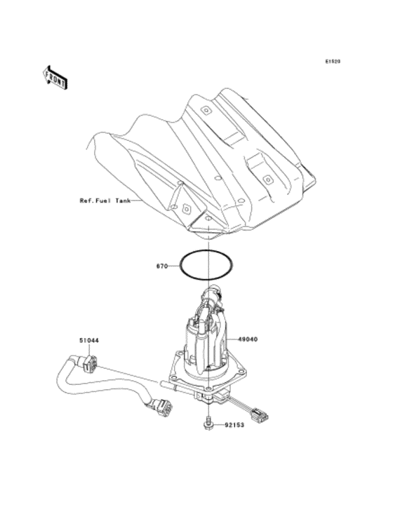  Топливный насос