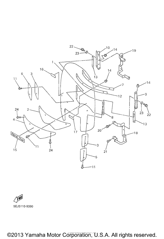 XVZ13ATM Обтекатели