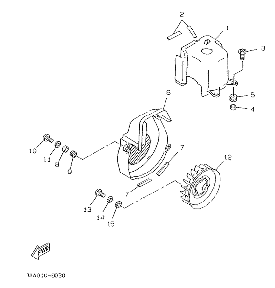 CW50 Кожух вентилятора