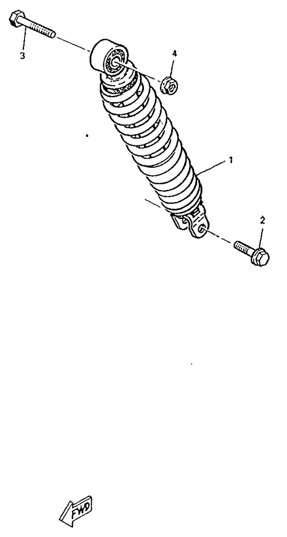 CW50RS Задняя подвеска