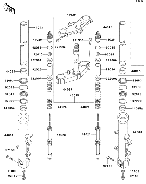 Front fork(j6f)