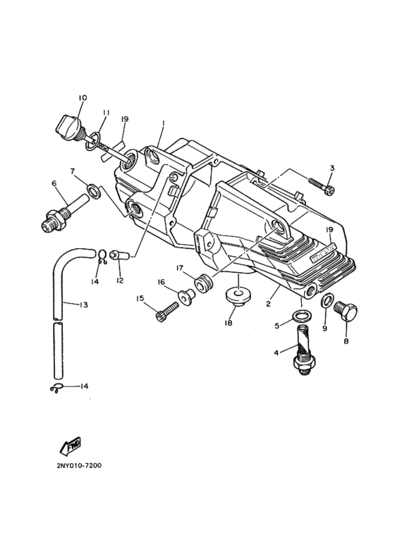 Oil tank assy