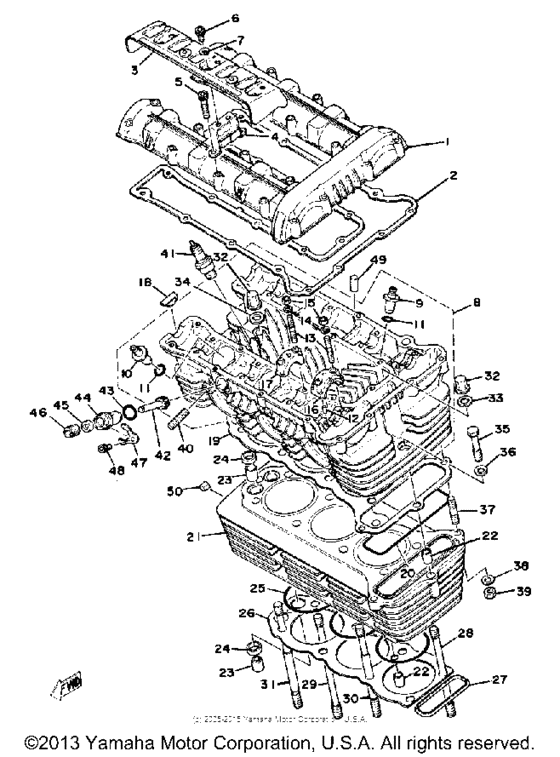 Cylinder head - cylinder