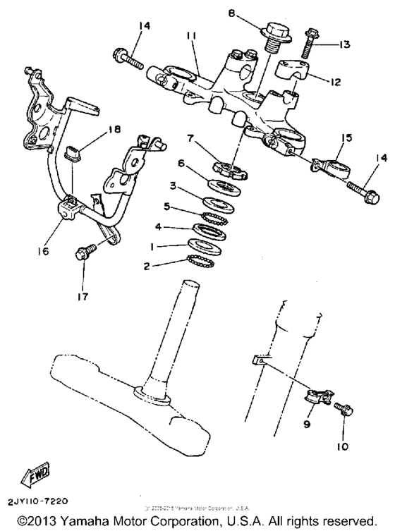 TW200DC Управление