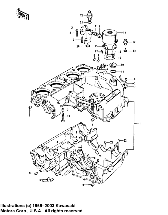 Crankcase/breather cover