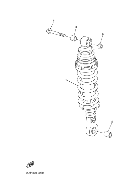 FZ1-S Задняя подвеска