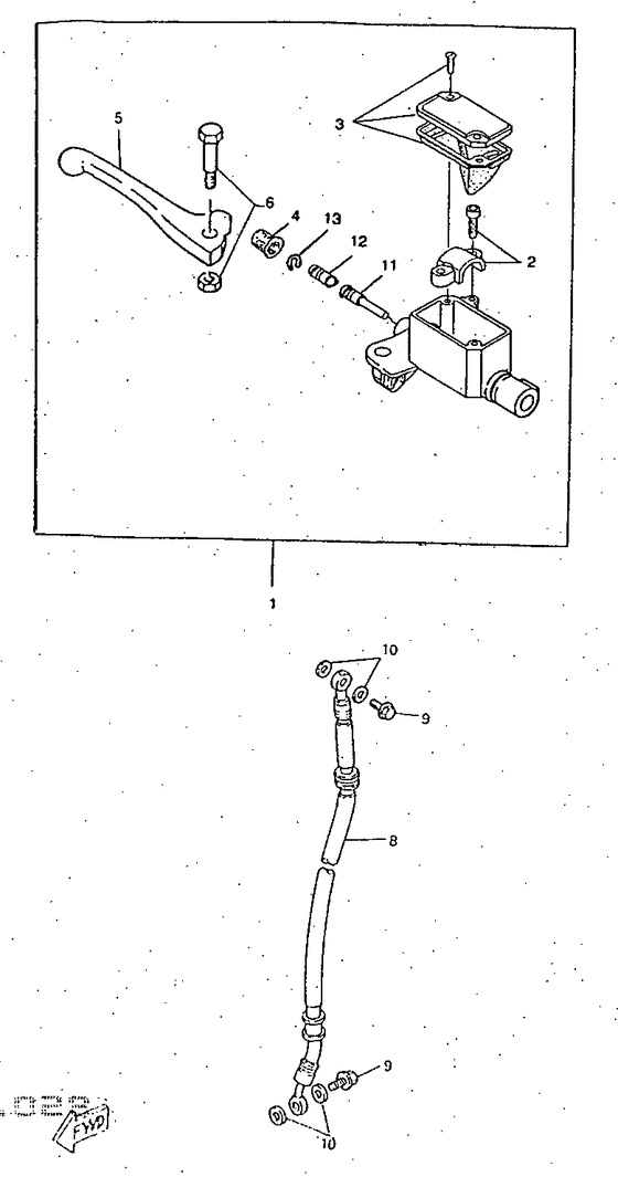 CW50 Главный тормозной цилиндр