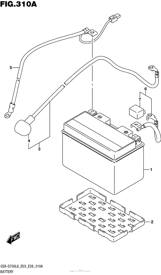 Battery (Gsx-S750L6 E03)