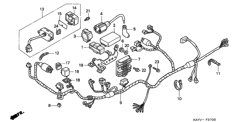 Harness wire