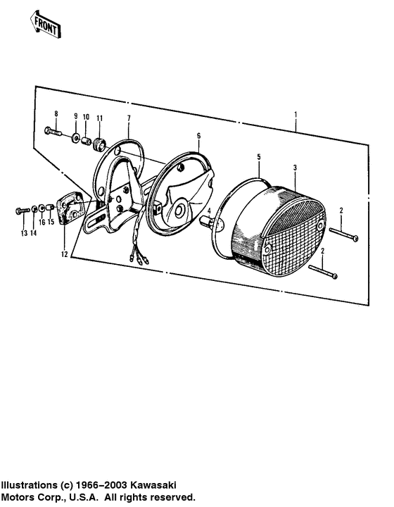 Taillight unit ass`y
