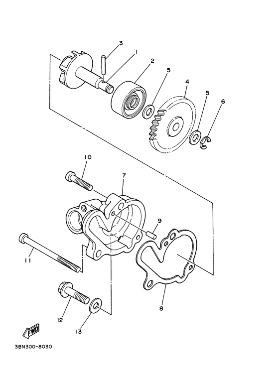  Водяной насос