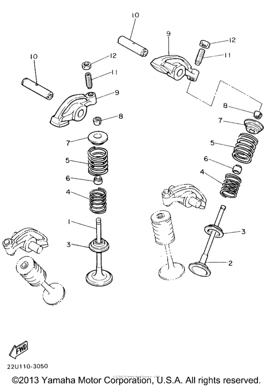 XV535HC Клапана