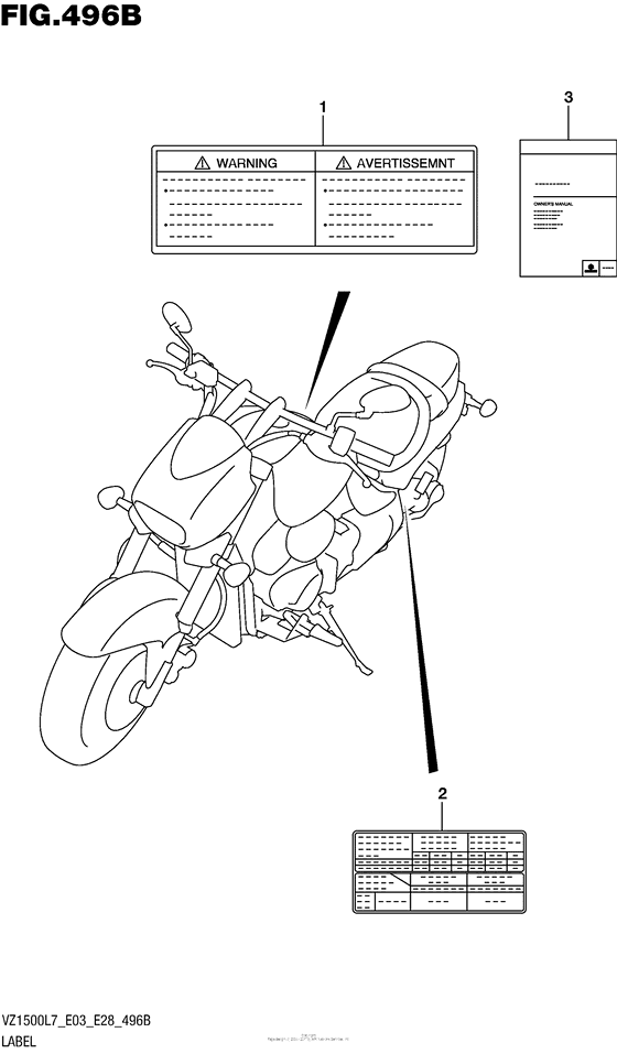 VZ1500 Label (Vz1500L7 E28)
