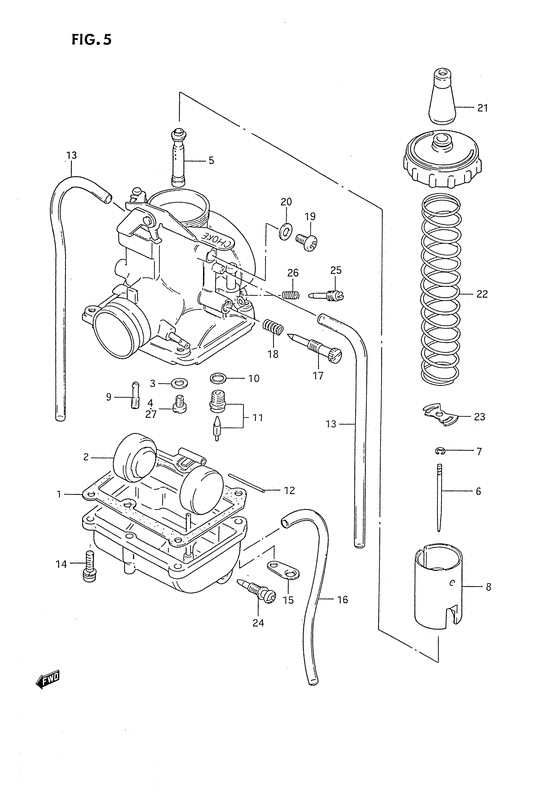 Carburetor assy