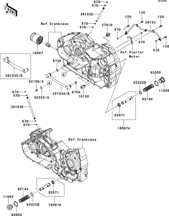 VN1700 Маслянный фильтр