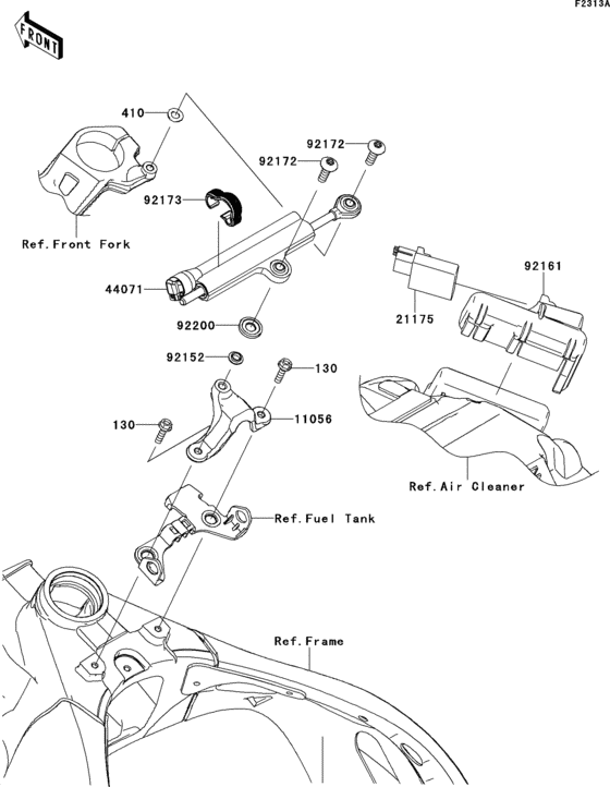 Steering damper(jdf)