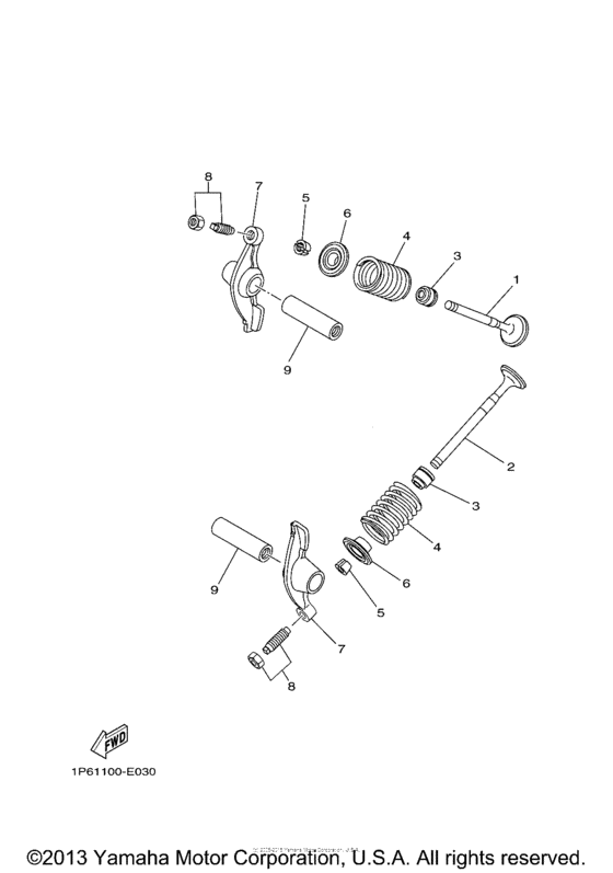 TTR50EV Клапана
