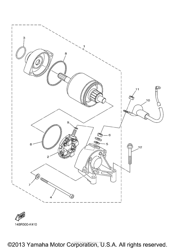 YZF-R1 Стартер