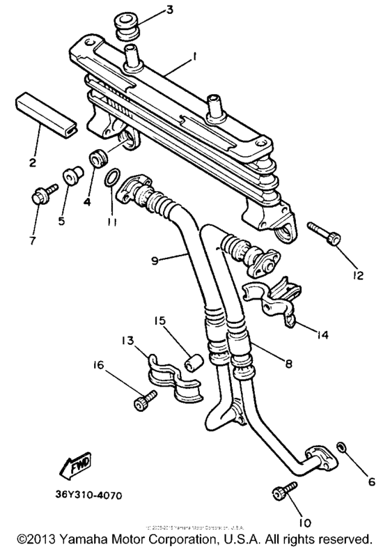 FJ1200SC Масляный картер