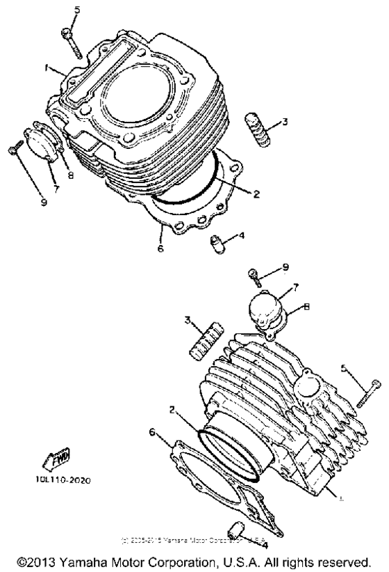 XV920MK Цилиндры