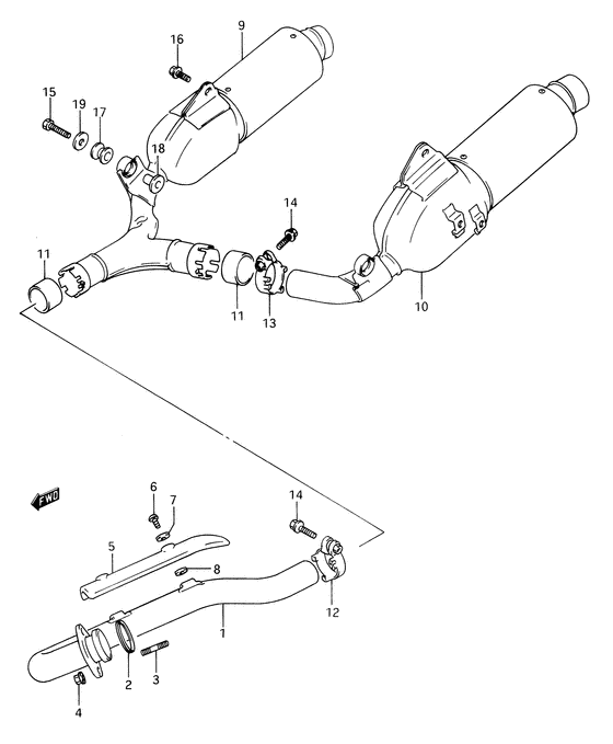 Muffler comp